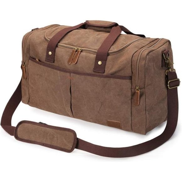Other - CANVAS Duffel Bag Travel Weekend Coffee